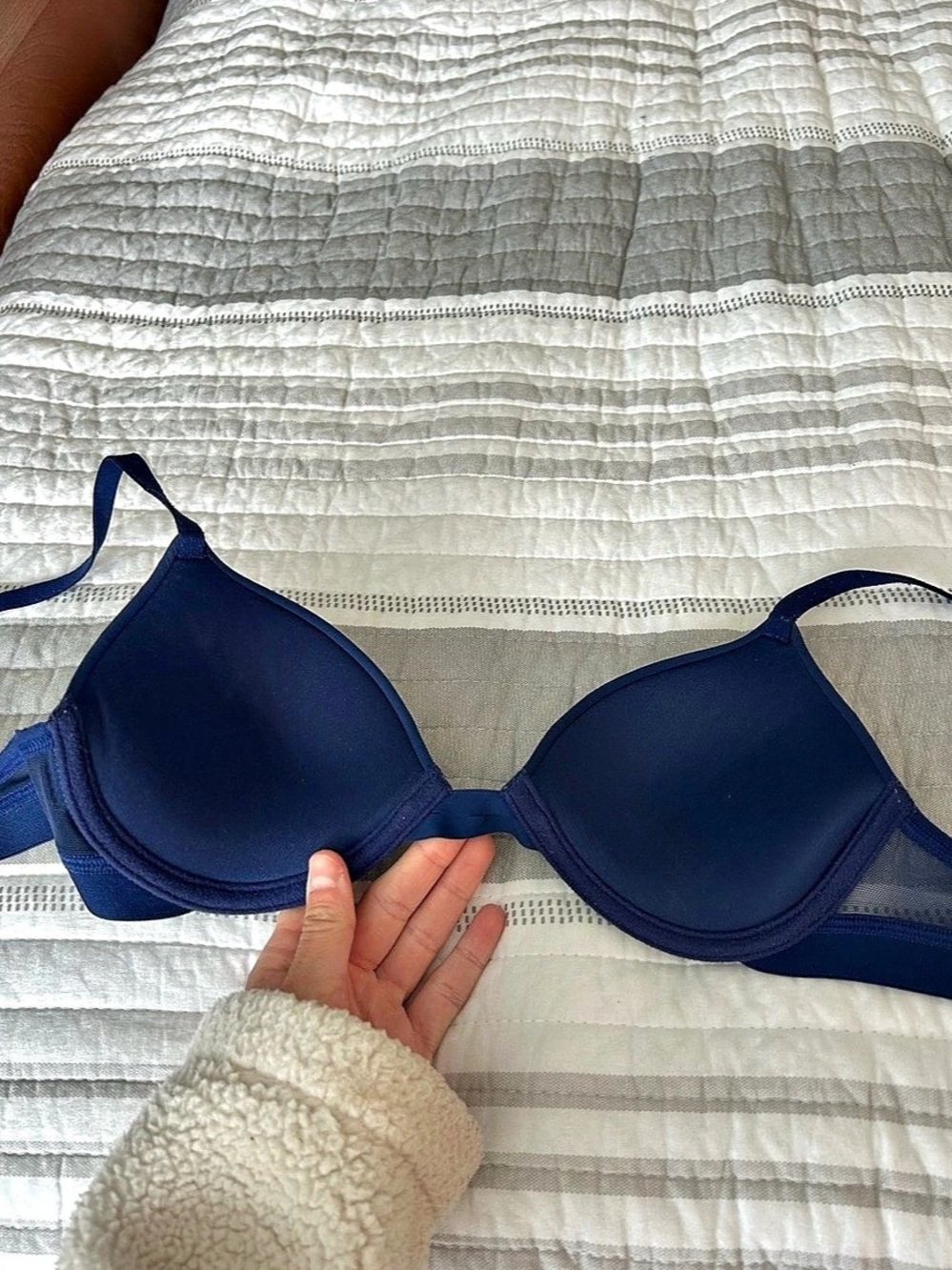 Pepper Limited Edition Navy Blue Lift Up Bra